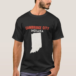 Cambridge City Indiana USA Staat Amerika Reisen T-Shirt