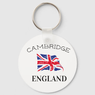 Cambridge England Britische Flagge Schlüsselanhänger