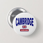 Cambridge England Button (Vorne & Hinten)