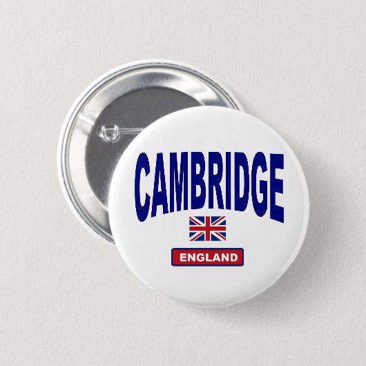 Cambridge England Button (Vorne & Hinten)