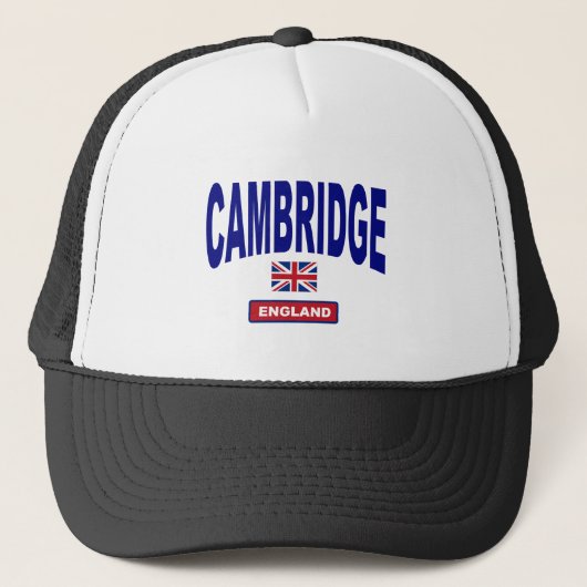 Cambridge England Truckerkappe (Vorderseite)