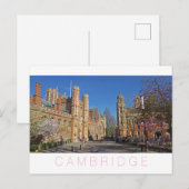 Cambridge Feiertagspostkarte (Vorne/Hinten)