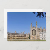 Cambridge King's Uni Postcard Postkarte (Vorne/Hinten)
