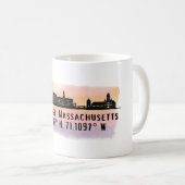 Cambridge MA City Skyline Kaffeetasse (VorderseiteRechts)
