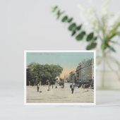 Cambridge MA, Harvard Square, 1910 Postkarte (Stehend Vorderseite)