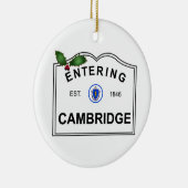 Cambridge MA Keramikornament (Rechts)