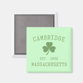 Cambridge MA Magnet (Vorderseite/Rückseite)