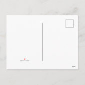 Cambridge Map Feiertagspostkarte (Rückseite)