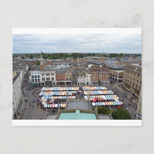 Cambridge Market Postkarte (Vorderseite)