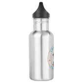 Cambridge Massachusetts Colonial Edelstahlflasche (Links)