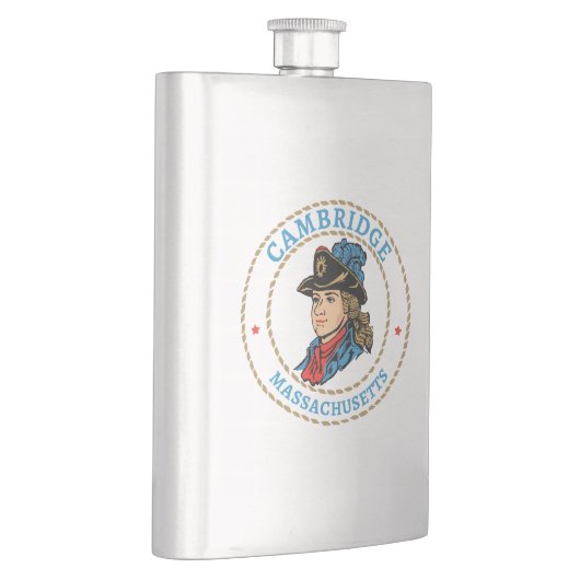 Cambridge Massachusetts Colonial Flachmann (Rechts)