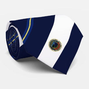Cambridge (Massachusetts) Stadtflagge Neck Tie Krawatte