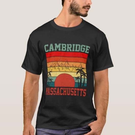 Cambridge Massachusetts T-Shirt (Vorderseite)