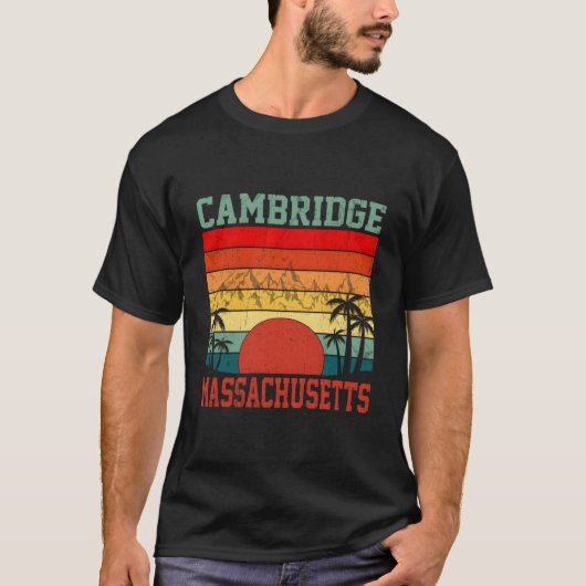 Cambridge Massachusetts T-Shirt (Vorderseite)