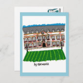 Cambridge Peterhouse Postcard Postkarte (Vorne/Hinten)