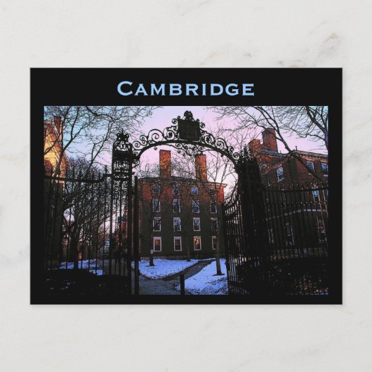 Cambridge Postcard Postkarte (Vorderseite)
