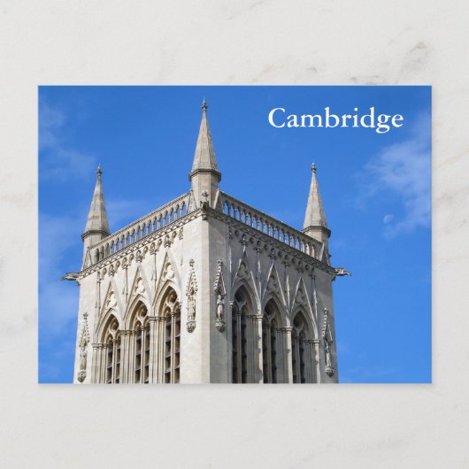 Cambridge Postkarte (Vorderseite)