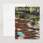 Cambridge Postkarte (Vorne/Hinten)