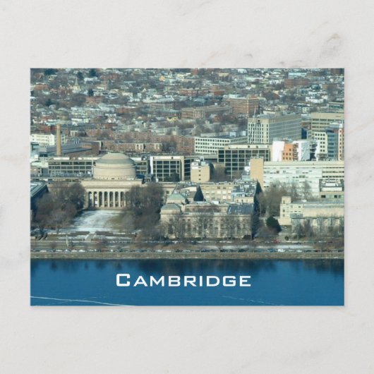Cambridge Postkarte (Vorderseite)