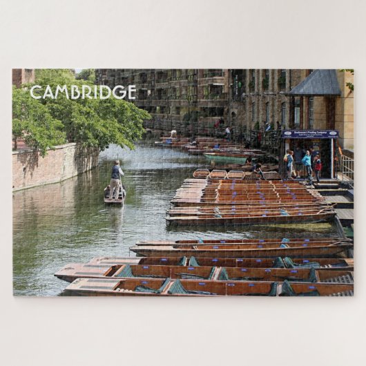 Cambridge: Punts, England Puzzle (Horizontal)