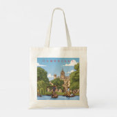 Cambridge river Cam view tote bag Tragetasche (Rückseite)