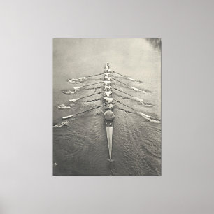 Cambridge-Rudersport-Crew 1910 Leinwanddruck