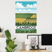 Cambridge Train Travel Poster (Heimbüro)