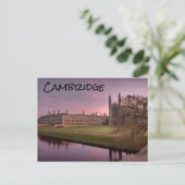 Cambridge, UK, Postcard Postkarte (Stehend Vorderseite)
