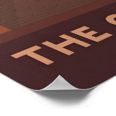 Cambridge Union Reiseplakat Poster (Ecke)