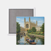 Cambridge University England Reisejagd Magnet (Vorderseite/Rückseite)