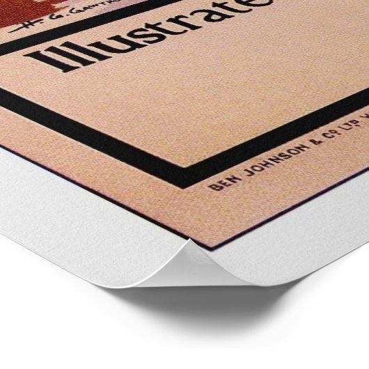 Cambridge Vintage Poster (Ecke)