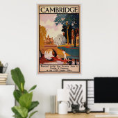 Cambridge Vintage Poster (Heimbüro)