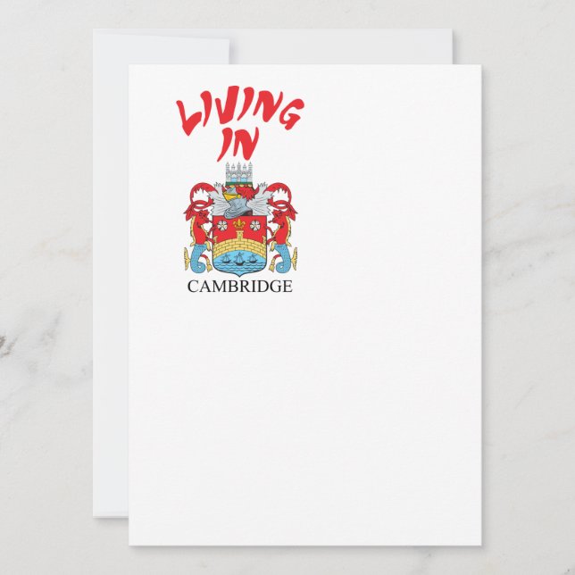 Cambridge-Wappen (Vorderseite)