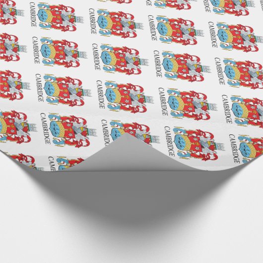 Cambridge-Wappen Geschenkpapier (Ecke)