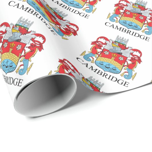 Cambridge-Wappen Geschenkpapier (Rolleneckpunkt)