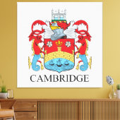 Cambridge-Wappen Leinwanddruck (Insitu (Wohnzimmer))