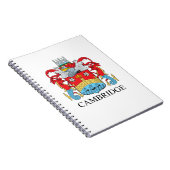Cambridge-Wappen Notizblock (Rechte Seite)