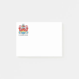 Cambridge-Wappen Post-it Klebezettel