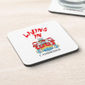 Cambridge-Wappen Untersetzer (Linke Seite)