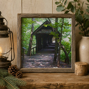 Cambron Covered Bridge, Madison County, Alabama Fliese