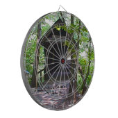 Cambron Covered Bridge, Madison Landkreis, Alabama Dartscheibe (Vorderseite Links)