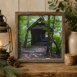 Cambron Covered Bridge, Madison Landkreis, Alabama Fliese