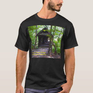 Cambron Covered Bridge, Madison Landkreis, Alabama T-Shirt