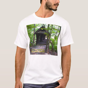 Cambron Covered Bridge, Madison Landkreis, Alabama T-Shirt