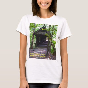 Cambron Covered Bridge, Madison Landkreis, Alabama T-Shirt