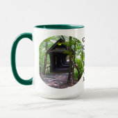 Cambron Covered Bridge, Madison Landkreis, Alabama Tasse (Links)