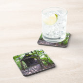 Cambron Covered Bridge, Madison Landkreis, Alabama Untersetzer (Rechte Seite)