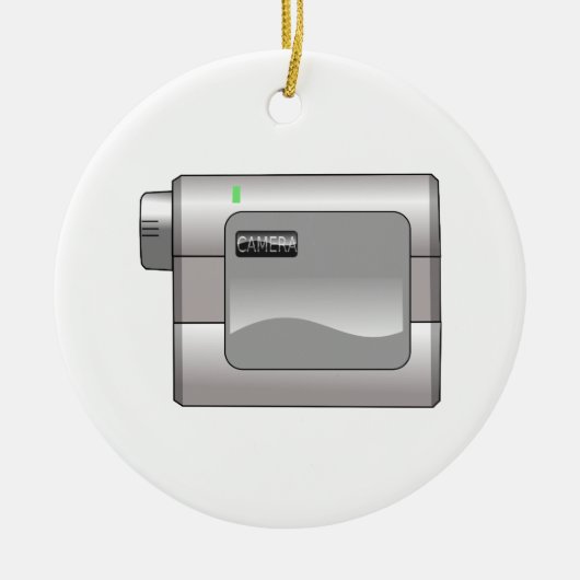 Camcorder Keramikornament (Vorne)