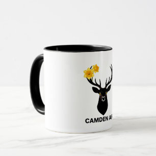 Camden AR Narzissenfest - Black Deer Art Kaffee Tasse