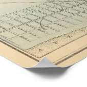 Camden, Atlantic City, Woodbury, Mt Holly Poster (Ecke)